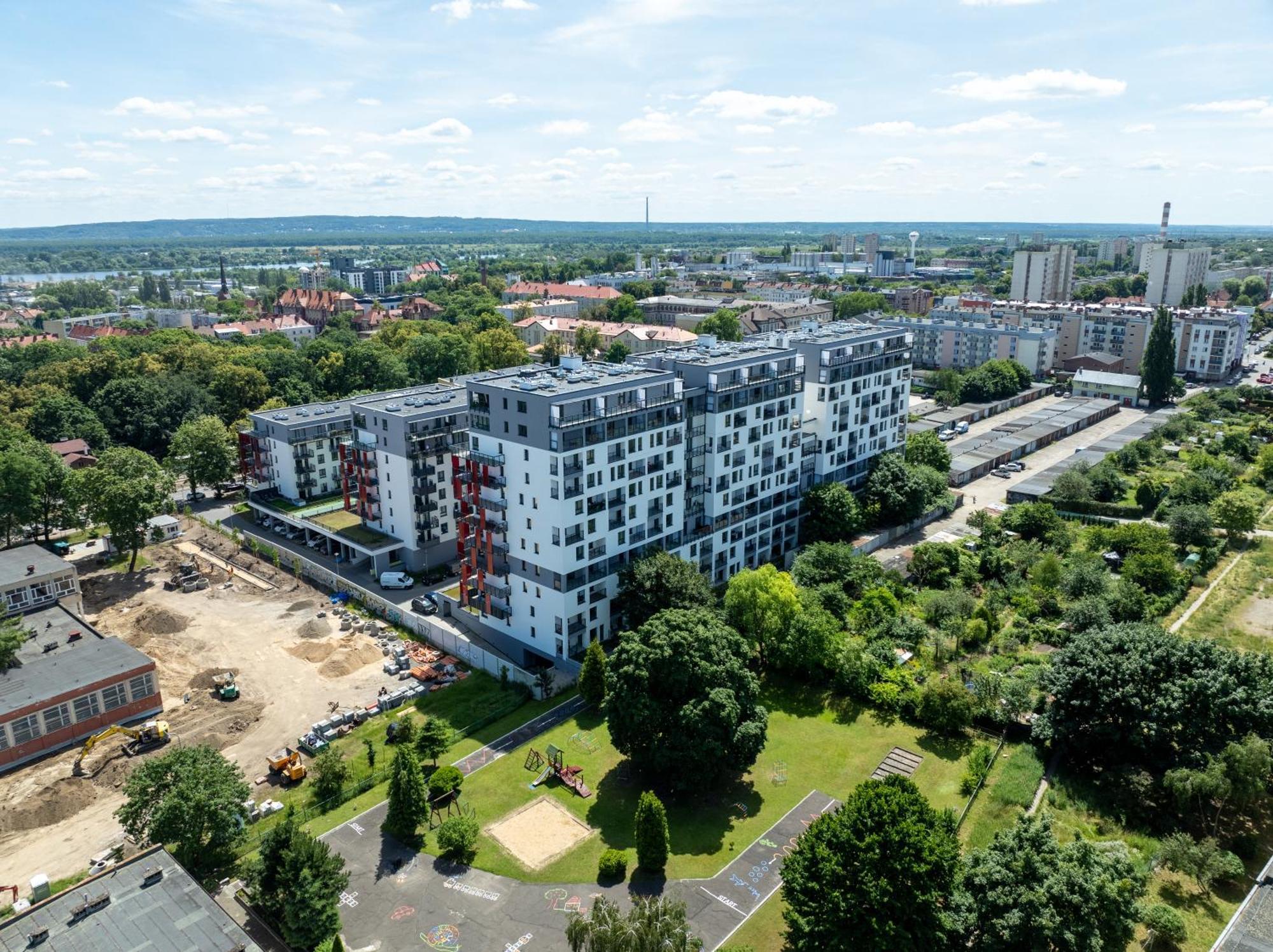 Golden Park Aparthotel Stettin Exterior foto