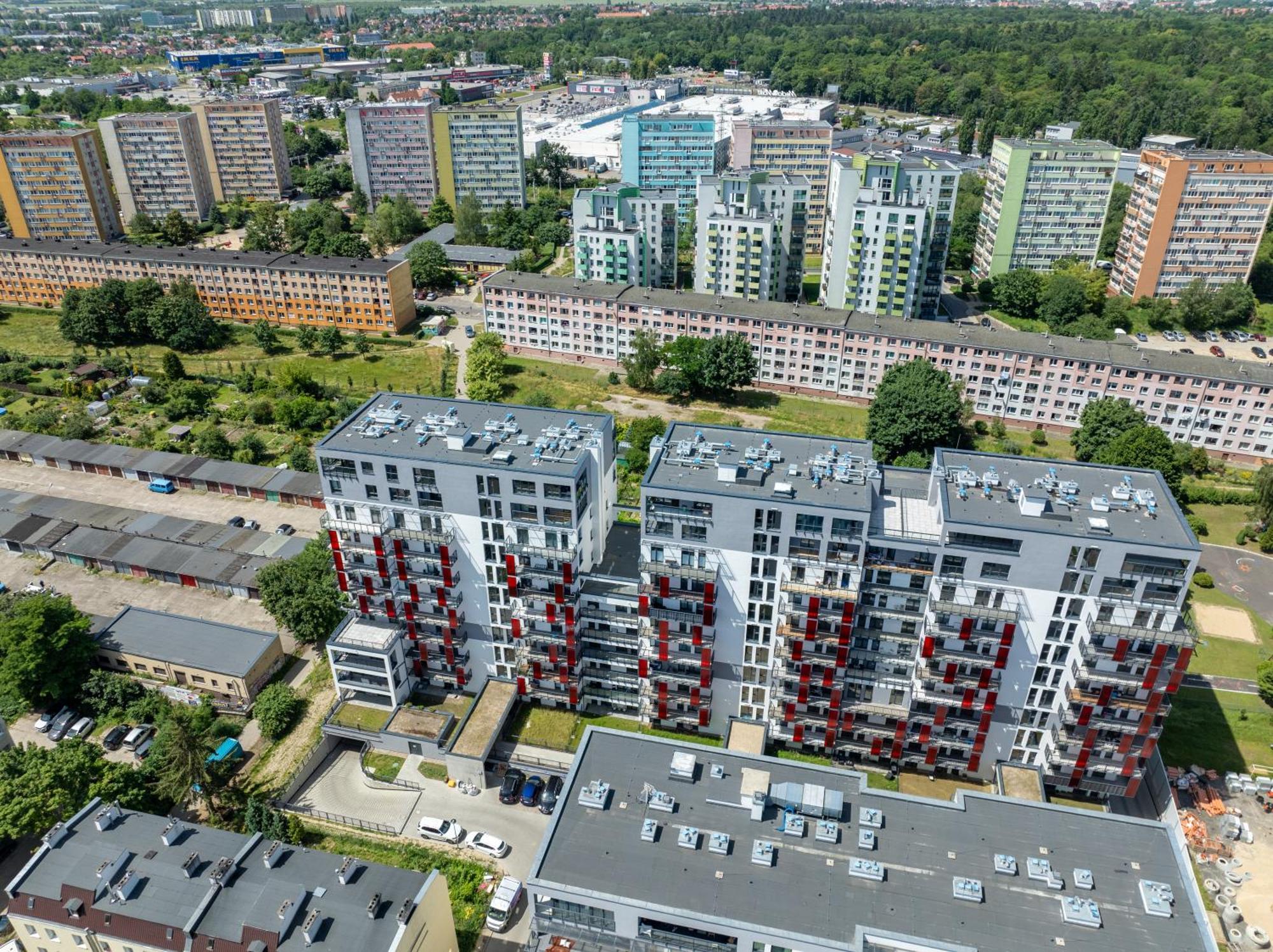 Golden Park Aparthotel Stettin Exterior foto